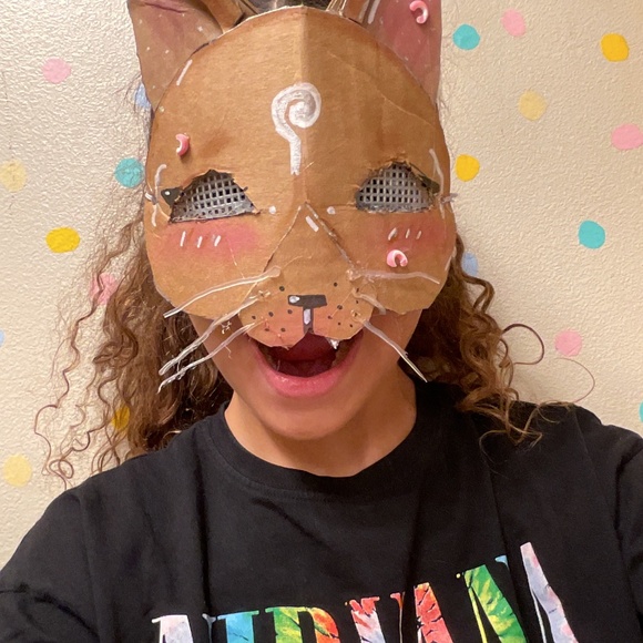 Cute Kawaii blind therian mask - Picture 5 of 7